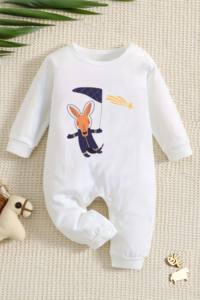 ADABEBEK New Season Baby Jumpsuit - with Snaps from the Bottom, Model 22248