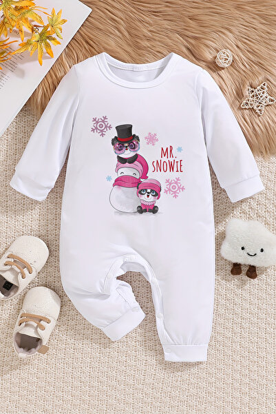 ADABEBEK Winter Welcome Baby Onesie - 100% Cotton 22379