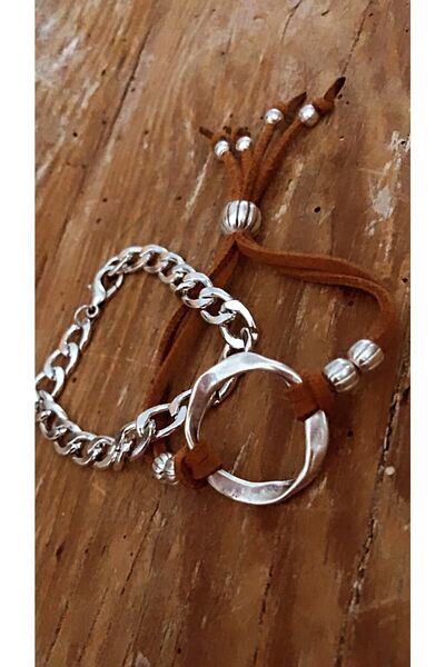 by özllem Bohem Tasarım Nubuk Bileklik Set