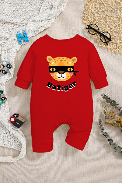 ADABEBEK Baby Boy Jumpsuit - Shadow Tiger Print, Tarx 22308