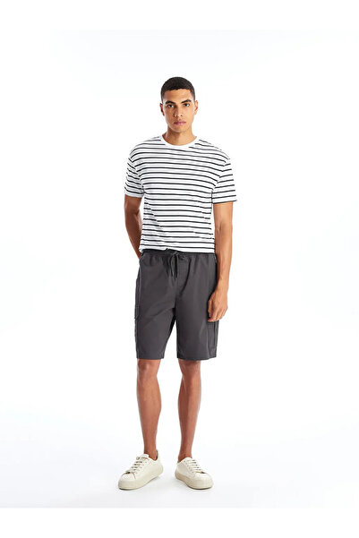 LC Waikiki شورت برمودا رجالي من XSIDE Anthracite Standard Fit