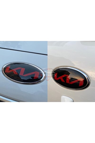 FD OTOMOTİV كيا سيد موديل 2013-2016 شعار اسود واحمر امامي وخلفي