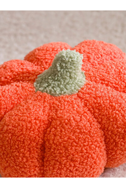 LC Waikiki 20 Cm Orange Figured Gourd Throw Pillow