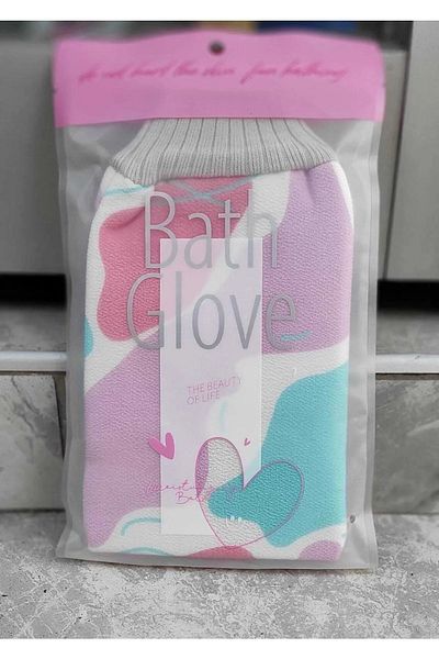 temgroup Shower Pouch Inner Non-Fiber Pouch New Generation Microfiber Pouch Bath Glove