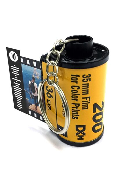 Kodak 10 Fotoğraflı Foto Film Anahtarlık, Foto Rulo Anahtarlık, Fotofilm Anah...