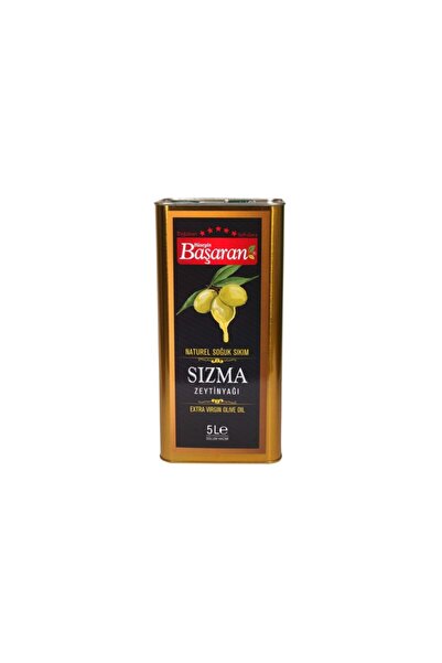 BAŞARAN Soğuk Sıkım Sızma Zeytinyağı 5 Lt