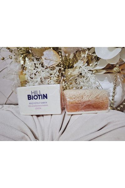 HILL BIOTIN EXPERT ألياف اليقطين والعسل وصابون حليب الماعز 130 جرام