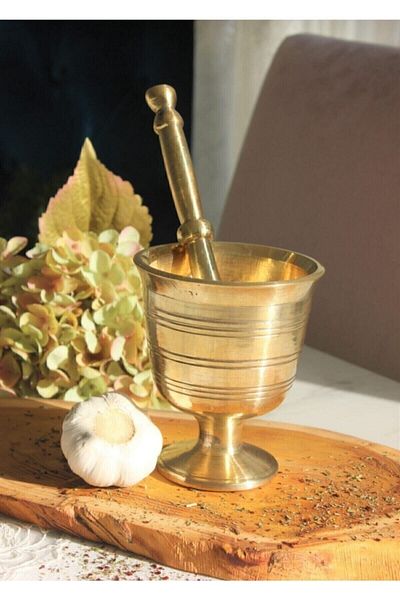 AltunHome Yellow Rice Havan Garlic Hammer No. 1 (±10%) 1000gr