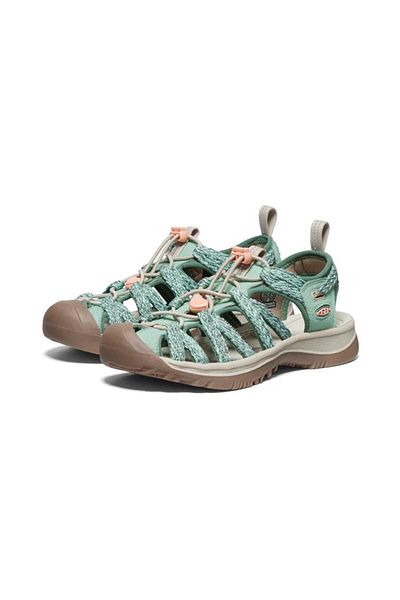 Keen 1029012 Whisper - Granite Green/Peach Parfait Women's Sandals