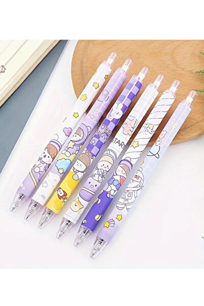 NaSaDAN 1 Adet Kawaii Space Jel Tükenmez Kalem