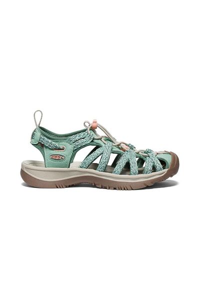 Keen 1029012 Whisper - Granite Green/Peach Parfait Women's Sandals