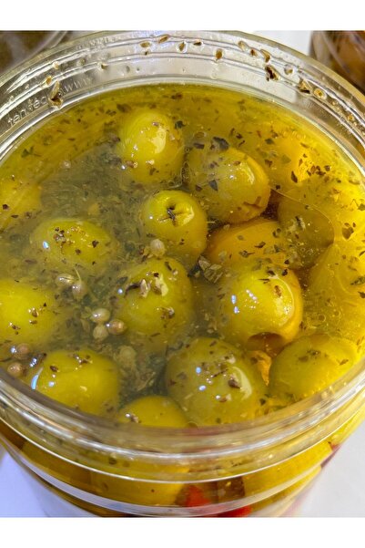 G&B Zeytincilik Biberli Yeşil Zeytin 1 Kg