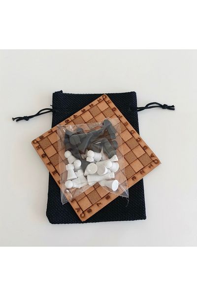 İLGİNÇ ÜRÜNLER MARKETİ Portable Gift Mini Chess Set - Pocket Chess Small Chess Set