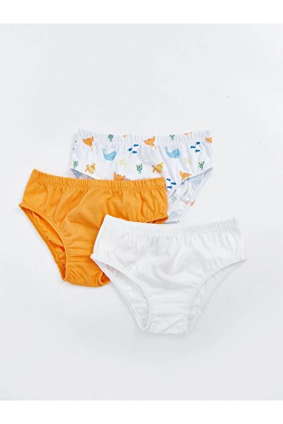 LC Waikiki LCW baby Beli Lastikli Erkek Bebek Külot 3'lü