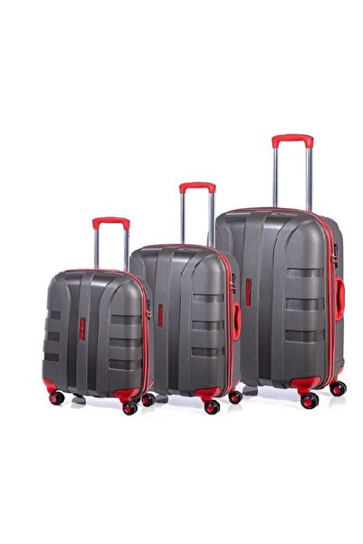 IVS Unisex Premium 3'lü Pp Valiz Seti Ivs-valiz