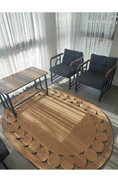 GNG Home Tekstil Jüt Kilim, Paspas, Mutfak Halısı, Banyo Paspası, Kilim, Halı...
