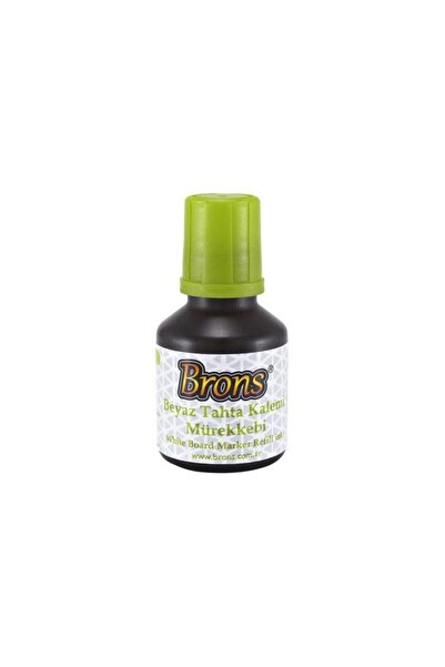Brons Beyaz Tahta Kalemi Mürekkebi 30 Cc. Açık Yeşil
