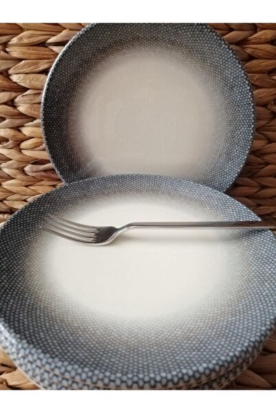 Güral GÜRAL PORSELEN PETEK 19 CM 12 ADET PASTA TABAK