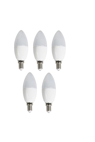 Cata 5 Adet  8w Ledli Buji Ampul E14 Duylu  Gün Işığı Ct-4083