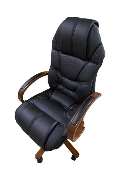 trendevim Ahşap Ofis Koltuğu Müdür Koltuğu Yönetici Koltuğu Makam Koltuğu Bil...