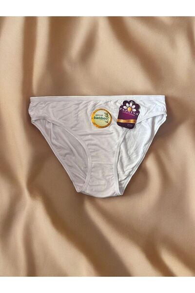 Papatya Gerçek Bambu Nefes Alan İz Yapmaz Yumuşak Doku Esnek Kilot Slip