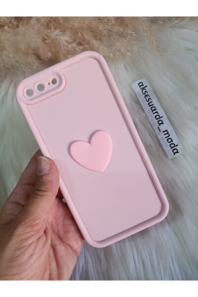 Aksesuarda Moda İPHONE 7 PLUS ve 8 PLUS  Uyumlu Figürlü Silikon Kılıf