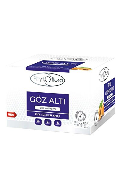 Phytoflora Kayısı Çekirdeği Yağlı Göz Altı Bakım Kremi 50 ml