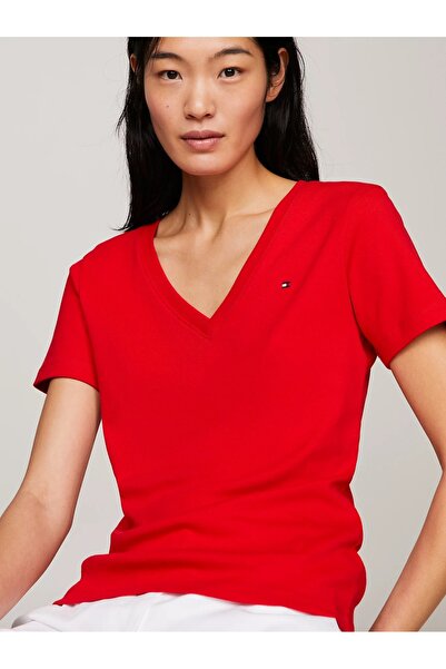 Tommy Hilfiger V-Neck Slim Fit T-Shirt