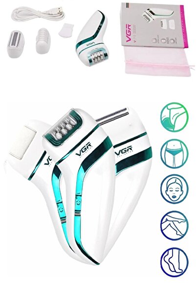 Genel Markalar 3 In 1 Şarj Edilebilir Epilatör Epilasyon Aleti Tüm Vücut Biki...