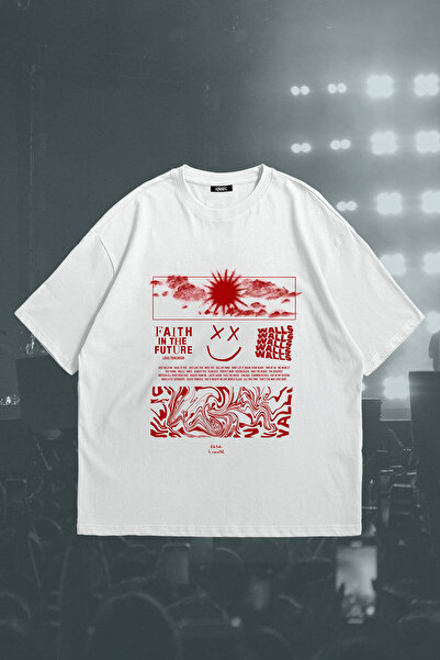 Grove Fashion Louis Tomlinson Faith in the Future Mix Unisex Oversize T-shirt...