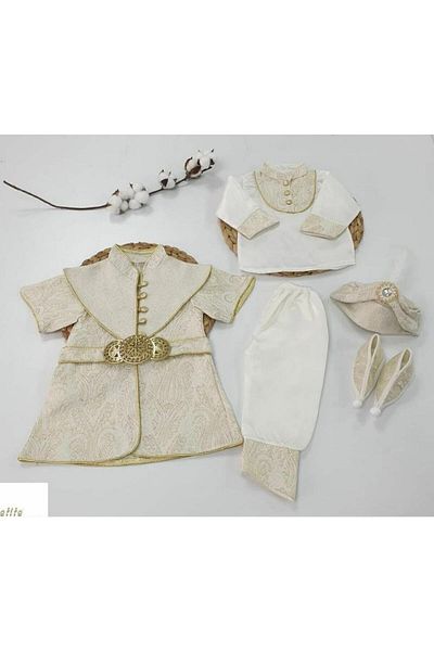 Mıstık Bebe Şehzade Mevlüt and Circumcision Clothing Set for Baby Boy