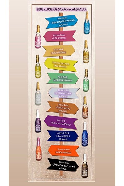 OS ZEUS Simli Alkolsuz Şampanya* Hindistan Cevizi Aromalı Içecek (ALKOLSÜZ ŞAM PAN YA)