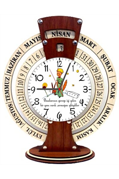 Serem Hediyelik Küçük Prens Armağan Sonsuz Maya Takvimli Saat