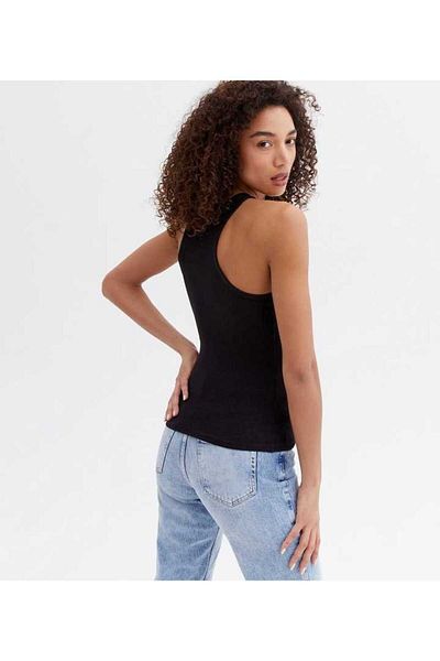 GÖZDE GİYİM Women's Athlete Cotton Halter Neck Flexible Knitted Athlete