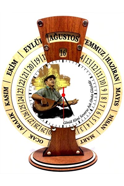 Hediyenibuldun Takvimli Maya Saati Neşet Ertaş