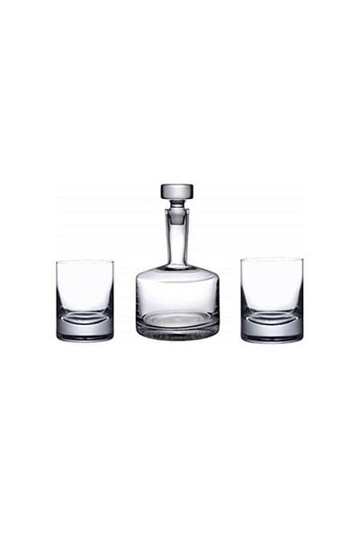 Paşabahçe 92719 Legend 3 Piece Whiskey Set - 1100cc/37 360cc/12oz Handmade