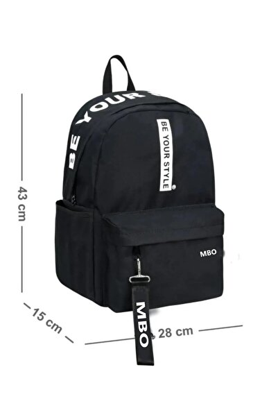 DZC KUZENLER AVM Unisex Hugbag Sırt Çantası Spor Okul Outdoor MUBO BEYAZ
