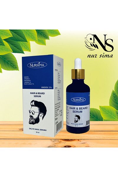 Nursima 50 ml Hair and Beard Serum