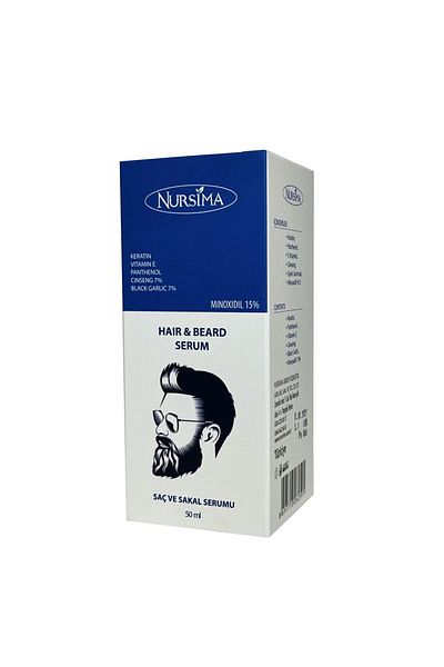 Nursima 50 ml Hair and Beard Serum