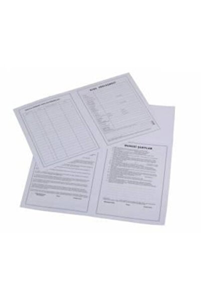 Nalbant Contract de închiriere 100 bucăți (1 pachet 100 bucăți)