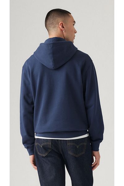 Levi's Ανδρικό φούτερ Navy Blue - Γιακάς με κουκούλα, A2639-0044