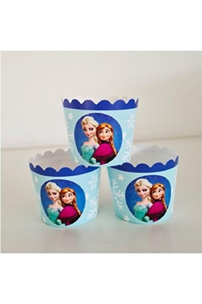 Kokoş Parti Elsa-frozen Cupcake Kabı