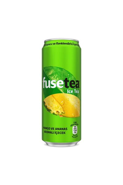 Fuse Tea Mango Ve Ananas Aromalı Içecek Soğuk Çay 330 Ml X 12 Adet