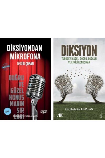Rağbet Yayınları Diksiyon - Diksiyondan Mikrofona Seti