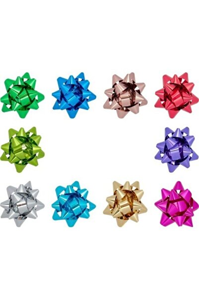 Umur Kırtasiye Renkli Hediye Paketi Süsü 5 Adet