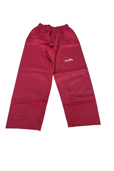 REFLEKS SPOR Taekwondo Bottom Dobok Red Blue Black Taekwondo Bottom Pants - Ribbed Dobok