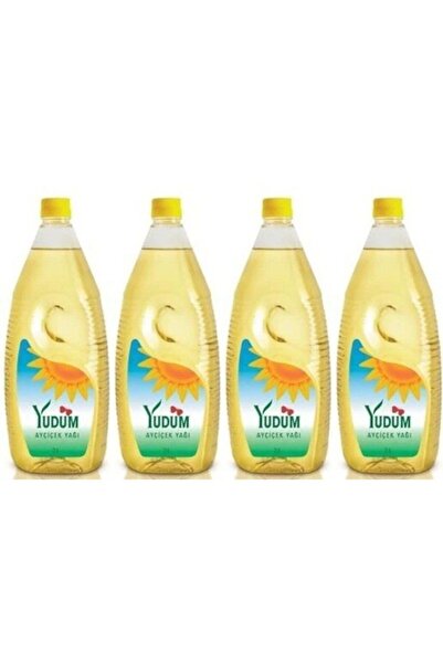 Yudum Ayçiçek Yağ Pet 2 lt 4 Adet