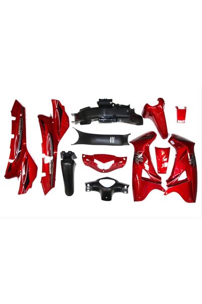 ATL Cup 100 Sfc Kaporta Seti Komple Kırmızı 12 Parça