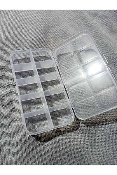 DiceLand 10-отделен пластмасов органайзер за бижута и мъниста