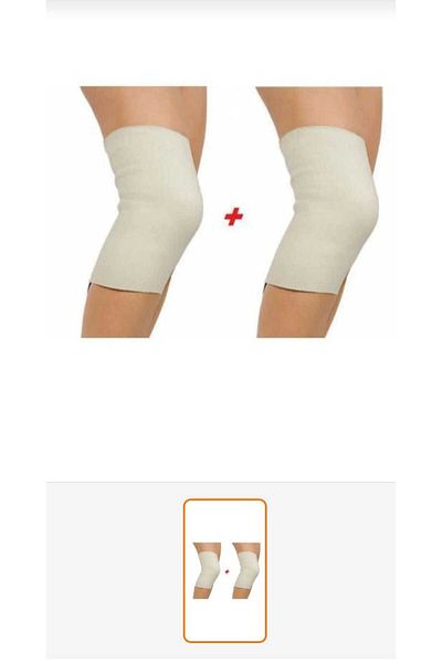 S&D ÇARŞİ Unisex Wool Knee Corset - Male Model